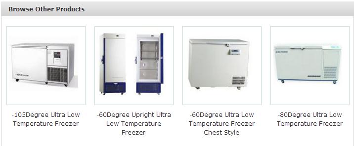 -86 Ultra Low Temperature Freezer with VIP