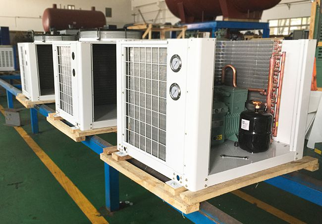 Semi-Hermetic Box Type Condensing Unit with Bitzer Piston Compressor