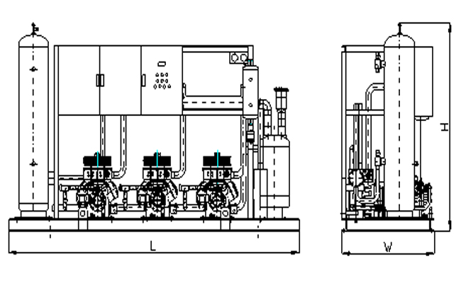 Air Cooled Low Temperature Condensing Unit with Frascold Compressor