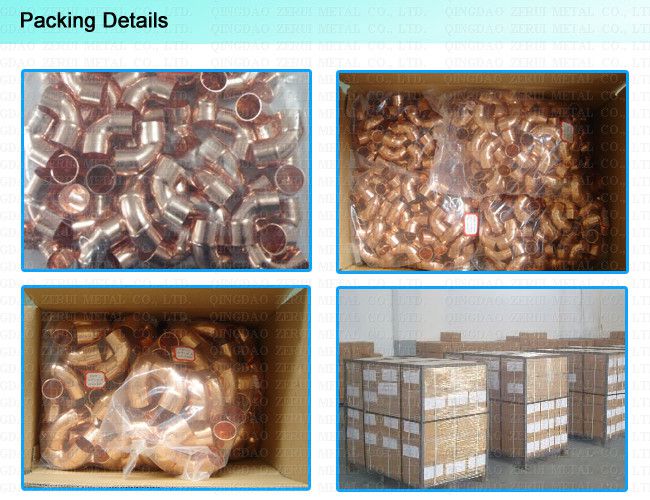 Refrigeration Copper Tee for Industrial Air Conditioner